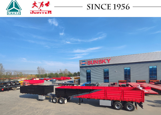 Superlink Drop Side Trailer 20FT +40FT 2 Axles Drop Side Interlink Trailer