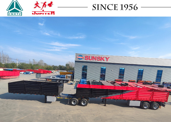 Superlink Drop Side Trailer 20FT +40FT 2 Axles Drop Side Interlink Trailer