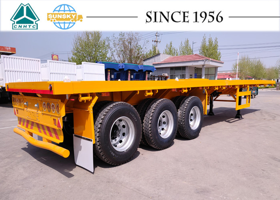 Flat Deck Trailer 40 Foot Flatbed Trailer 40ft Container Flat Bed Trailer
